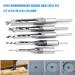 5Pcs Woodworking Square Drill Bits Set HSS Wood Mortising Chisel Countersink Bits Woodworker Hole Saw Power Tool Kits 1/2 1/4 5/16 3/8 7/16 Inch - Buy Online on GoSupps.com