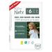 Eco by naty baby eco diapers - environmentally friendly premium bio diapers made of plant -based materials ideal for sensitive baby skin (size 6 - 102 pieces) - monthly box size 6 (102 pieces)