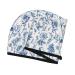 SamLng Coral Velvet Dry Hair Cap - Floral & Leaf Design for Home Travel Pool Parties & Baths | Quick-Dry & Stylish - Buy Online on GoSupps.com