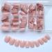 Bellelfin 240pcs Nude Pink Short Square Press on Nails with Adhesive Tabs - Glossy False Nail Tips for Women and Girls - Buy Online on GoSupps.com