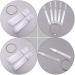 Beaupretty 160-Piece Fan-Shaped Nail Polish Display Tips - Durable Plastic Nail Art Training Cards - Buy Online on GoSupps.com