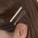 16-Piece Geometric Pearl Hair Clips Set for Women and Girls - Buy Online on GoSupps.com