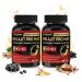 HIILEATHY 2 Pack Shilajit for Men Women Shilajit w/Vitamin D3 K2 Shilajits for Men w/Fulvic Acid Ashwagandha Shilajits for Extra Power Stamina Immune Support Non-GMO Made in US 60 Capsules