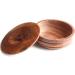 Quality Wood Shaving Soap Bowl. Walnut Finish - Buy Online on GoSupps.com
