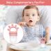 Freshy Toothing Pacifiers - Reusable Silicone Nipple Bite Toys & Fruit Feeders for Soothing Gums | Honhoha Rose Red - Buy Online on GoSupps.com