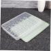 Healvian 2 Pcs 24 Eggs Egg Rack for Refrigerator 24 Egg Tray Egg Holder Egg Container Egg Carton re-usable - Buy Online on GoSupps.com
