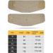Ergonomic Wide Band Cartilage Support Waist Belt for Comfort | L (m) - Ideal for Seating Exercises - Buy Online on GoSupps.com