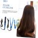 BIUDECO 1 Set Curling Iron Set Hair Rollers Comb Curling Wand Hair Curler Hair Styling Tool Copper - Buy Online on GoSupps.com