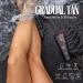 All-Natural Gradual Self Tanner Lotion - Luxurious Coconut Scent & Applicator Mitt | Vitamin C Hyaluronic Acid & Natural DHA for Radiant Tan - Buy Online on GoSupps.com