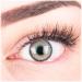 Very covering and natural gray contact lenses Silicone Comfort Novelry Color "Mirel Gray" + container of Glamlens - 1 pair (2 pieces) - Dia 14.00 - With strength -1.00 diopters -1.0 diopters 8.6 millimeters 14.00 millimeters 2.0