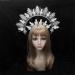 amangul HaloCrown Headband Material Kits VirginMary Church Costume Headband SunGoddess Hairband Female Tiaras Headdress(Ts20F Golden Sun) - Buy Online on GoSupps.com