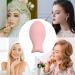 Foundation Powder Puff | Silicone Reusable Facial Puff Pad Cosmetic Foundation Blender Puff Beauty Puff Pads for Women Girls Dating Daily Life123/200) Small fish puff (pink) - Buy Online on GoSupps.com
