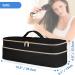 Hair Dryer Travel Bag Double Layer Travel Carrying Organizer Bag Travel Organizer Case with Interior Pockets Portable Dryer Case Hair Dryer Bag for Flat Irons Straighteners Curling Iron - Buy Online on GoSupps.com