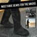 Comfecto Water Resistant Motorcycle Boot Shoe Covers Men 10-11 | Reflective Heels, Zipper & Elastic Bands | Outdoor Hiking, Camping, Fishing - Buy Online on GoSupps.com