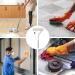 Fovolat Window Cleaning Squeegee | Household Multipurpose Cleaner Tool Portable Space Saving Squeegee Window Cleaning Tool for Glass Doors Grey - Buy Online on GoSupps.com