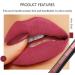  Hikaka Classic 5-in-1 matte lipstick non-marking waterproof long-lasting smooth soft to wear full color coverage non-sticky glossy moisturizing for women (A) - Buy Online on GoSupps.com
