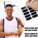 Sazoemao 200 Pairs Kids Sports Eye Black Stickers - Breathable Eye Strips for Baseball, Football, Softball, Lacrosse Fans, with White Pencil - Buy Online on GoSupps.com