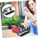 POPETPOP Palette de Maquillage Vide Rectangulaire Noire Matte 3 Godets Aluminium avec Miroir pour Fard Paupi res Blush et Correcteur Usage Mobile - Buy Online on GoSupps.com