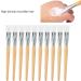 Silicone Face Mask Brush Facial Mask Brushes Soft Hair Mud Applicator DIY Skin-Care Tool with Wooden Handle for Beauty Salons DIY Facial - Buy Online on GoSupps.com