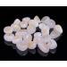 Rose Quartz Gemstone Rune Stones Set | Elder Futhark Alphabet Engraved | 25pcs for Feng Shui, Reiki, Chakra Healing | 15-20mm - Buy Online on GoSupps.com
