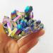 Home Decoration Electroplating Seven Rainbow Colorful Crystal Cluster Ornaments Original Stone Crystal Cluster Crystal (Size : 120g) - Buy Online on GoSupps.com