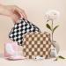 CekPo Sanitary Napkin Storage Bag - Checkered Portable Period Pouch for Women - Black - Buy Online on GoSupps.com