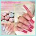 Buy Lavender Violets Gel Nail Polish Kit - 30 Soak-off UV LED Colors in Pink Brown White | Base Matte & Glossy Top Coat - Buy Online on GoSupps.com