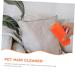 Pet Hair Brush & Remover - Effective Pet Hair Cleaner for All Pets | Orange 12.20X4.50CM | International Shipping Available - Buy Online on GoSupps.com