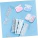JECOMPRIS Cartoon Contact Lens Case - Compact Travel Holder | 4 Box Set for On-the-Go | Assorted Colors | Perfect for Contacts 6.5x4.5x2.5CM - Buy Online on GoSupps.com