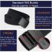 LionVII Mens Nylon Casual Belt with Plastic Buckle - Adjustable Fit 27-46 Waist Gray - Buy Online on GoSupps.com