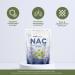 Gade Nutrition NAC Powder - N-Acetyl-Cysteine | Potent Antioxidant Support | 250g (8.8 oz), 600mg per Serving, 416 Servings | Non-GMO, Gluten-Free, Dairy Free, Vegan | USA Made - Buy Online on GoSupps.com