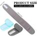 2 Pieces Spa Headband Skincare Headband With Adjustable Magic Sticker Headband for Washing Face Makeup Headbands Reusable Makeup Hair Band for Women(Gray Blue) - Buy Online on GoSupps.com