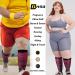DHSO Plus Size Compression Socks 20-30mmHg for Wide Calf Support - Purple 4X-Large - Buy Online on GoSupps.com