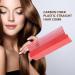 Hair Straightener Comb - Pink Barber Straightening Brush & Styling Attachment for Flat Iron | International Shipping Available - Buy Online on GoSupps.com