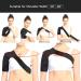F&Y Right Shoulder Compression Support Brace | Neoprene Arm Stabilizer Sleeve for Pain Relief & Rotator Cuff Recovery - Flexible Strap for Men & Women - Buy Online on GoSupps.com