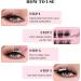 Lash Clusters DIY Individual Eyelashes Extenison 4 style 8-16MM D Curl Fluffy False Eyelashes Natural Look Wispy Clusters Lashes Volume Lash Extension Individuals DIY at Home (01MIX) - Buy Online on GoSupps.com