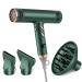 Negative-Ion Hair Dryer with Diffuser 113 000RPM Professional Brushless Motor Blow Dryer 3 Heating/3 Speed/Cold Botton for Fast-Drying Portable Dryer with ALCI Safety Plug for Men/Women
