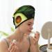 Super Absorbent Fresh Avocados Microfiber Hair Towel Wrap for Women | Quick Dry Coral Velvet Cap for Long Curly & Thick Hair - Buy Online on GoSupps.com