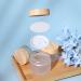 30ml Frosted Glass Cosmetic Containers with Leakproof Lids - 4 Pack - Ideal for DIY Makeup, Lip Scrub, Lotions, and Eye Creams - Buy Online on GoSupps.com