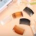 SUNNOW 12Pcs Hair Combs Slides - Plastic French Twist Decorative Hair Accessories for Women Girls - 16 and 23 Teeth (Black, Transparent, Brown) - Buy Online on GoSupps.com