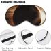 Original Eclipse of Moon Sleep Mask Eye Cover for Sleeping Blindfold with Adjustable Strap Blocks Light Night Travel Nap for Men Women - Buy Online on GoSupps.com