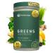 Nutrition Daily Super Greens & Electrolytes Powder Gut Health Hydration Energy & Bloating Relief Spirulina Chlorella Pre & Probiotics Digestive Enzymes Fiber Sugar Free 30 SVG Green Tea Lemonade 1.1 Pound (Pack