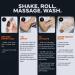 ELYXR Muscle Pain Relief Roll-On Oil - Fast Acting Joint & Muscle Pain Relief - Buy Online on GoSupps.com