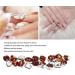Nail Set Crystal Nail Accessories Set Bling Shiny Nail Art Decor with Endless Versatility and Trend Choices Suitable for Beauty Salon (06) - Buy Online on GoSupps.com