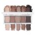 BelleVive Nude Brown Neutral Eyeshadow Palette 5 Colors with Velvety Matte Finish Nude Taupe Eyeshadows Natural Daily Makeup Long Lasting 06#