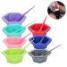 7pcs Professional Hair Dye Shells Set | DIY Salon Tools & Brushes for Vibrant Hair Color - Buy Online on GoSupps.com