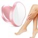 hoyesch Crystal Hair Eraser for Women and Men, Reusable Crystal Hair Remover Magic Painless Exfoliation Hair Removal Tool, Magic Hair Eraser for Back Arms Legs (Pink)