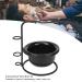 Metal Holder with Stable Base - 2-Piece Shaving Brush Stand & Dustproof Soap Bowl for Home & Barber Shop | International Shipping Available - Buy Online on GoSupps.com