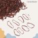 Elastic Hair Bands 1000pcs Brown Ponytail Holders Soft Hair Ties Styling - JASVRELIN - Buy Online on GoSupps.com