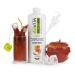 ASVITA beverage concentrate Fresh Mix 1: 80-1l bottle including dosing pump - drinks syrup sugar -free - 26 delicious flavors (iced apple)